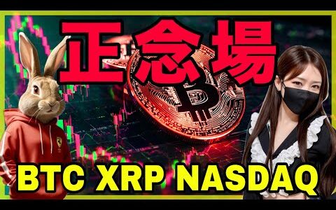 BTCが下落しNASDAQ反発の理由とは？XRPは売り圧に警戒か？