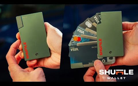 Shuffle Wallet｜扇状に開き、スマートに決済可能！ミニマムウォレット【クラウドファンディング | Kibidango（きびだんご）】