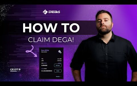 How to Claim & Stake DEGA Tokens (Tutorial)