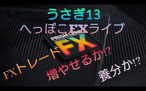 4/30　(月)　介入で爆損！４回中４回食らったｗ　うさぎ１３のFXライブ配信チャンネル