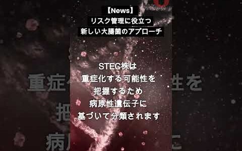 【News】リスク管理に役立つ新しい大腸菌のアプローチ