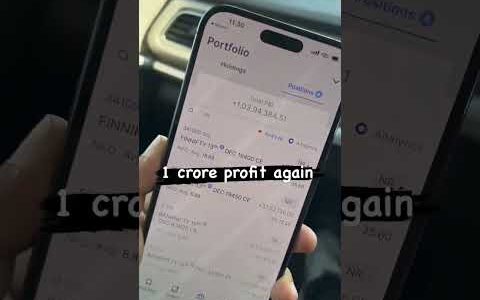 F&O option trading PE put call CE options 1 CRORE profit running zerodha kite