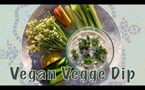 【ヘルシーピクニック】Vegan Cheese Dip/Spread ヘルシー野菜ディップ（スプレッド）の作り方。|ビーガンレシピ｜アメリカ料理｜家庭菜園｜アメリカ在住