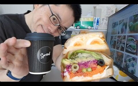 横顔 582 武蔵小山のサンドイッチカフェ、スプレッドのスプレッドサンドとたまごサンドをWoltでデリバリーして食べてみた