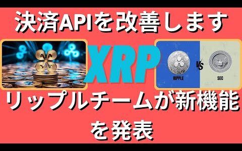 ⚠️ Ripple チームが支払い API を改善する新機能をリリースしました！- BTC XRP    リップル