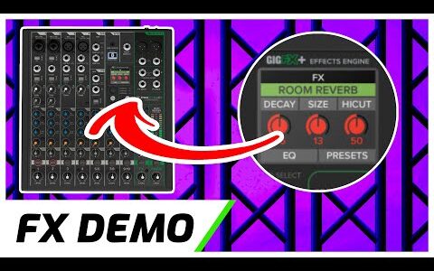 Mackie ProFX10v3  | 12 x FX Demo & Overview