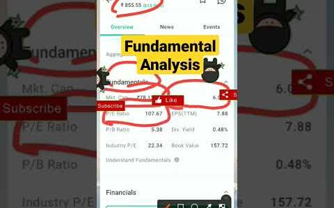 Groww app par Fundamental Analysis