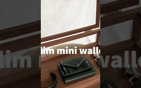 slim mini wallet