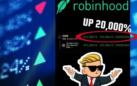 UP 20,000% ON GME CALL OPTIONS | Robinhood Options Trading | Wallstreetbets