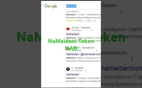 NaMaidani Token NAD: Where Tehnology Meets Token Investment Mestery