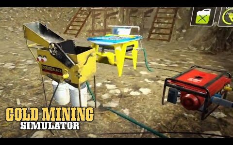 【 Gold Mining Simulator  】ゴールドマイニングシミュレーター　掴めゴールドラッシュ!!