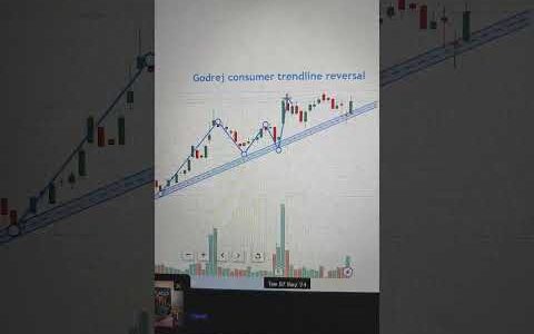 Godrej Consumer on trendline reversal