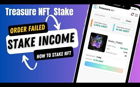 Treasure nft || How to Stake NFT in Treasure nft || Treasure nft Real Or Fake