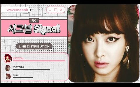 f(x) - 시그널 Signal (Line Distribution)