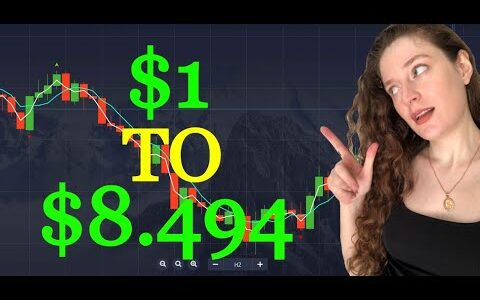 $1 to $8.494 | Binary Options Trading Strategy