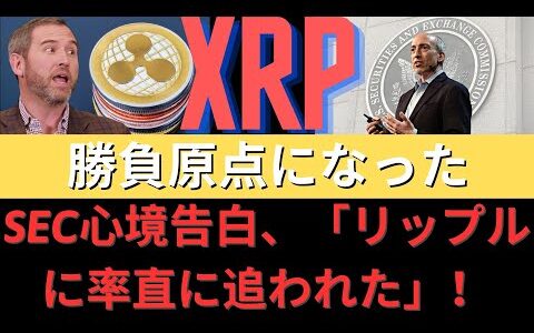 RIPPLE XRP – 今後のものはあなたを驚かせます！リップルSEC、「勝負原点になった」！SEC心境告白、「リップルに率直に追われた」！これは本当ですか？ うん、リアル！- BTC XRP