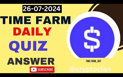 Time Farm Airdrop Daily Quiz and Answer| When was the first ICO (Initial Coin Offering) held? 26 Jul