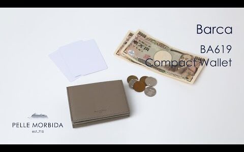 【PELLE MORBIDA】BA619 －Compact Wallet