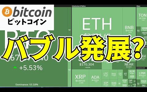 【仮想通貨 ビットコイン】深夜の急騰！市場は一気にトレンド再開へ期待高まる！（朝活配信1542日目 毎日相場をチェックするだけで勝率アップ）【暗号資産 Crypto】