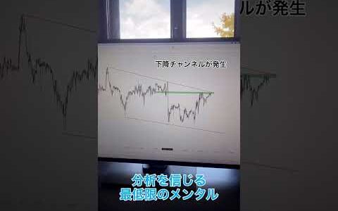 【実践トレード】分析を信じる力⁡