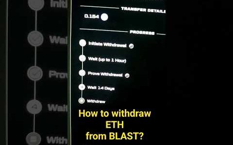 BLAST Airdrop Claim   Withdraw ETH Guide (Tutorial how to claim safety)