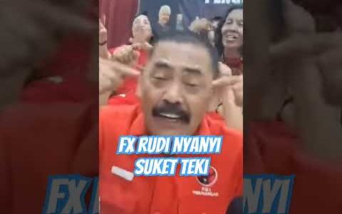 FX Rudi Nyanyi Suket Teki Sindir Jokowi