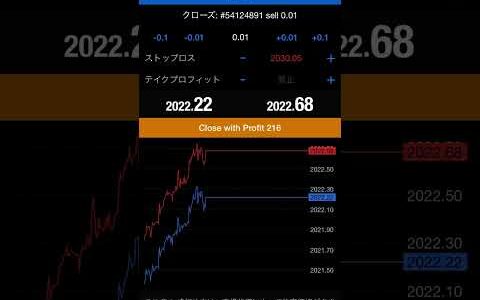 利確、今日は終わり   ピング