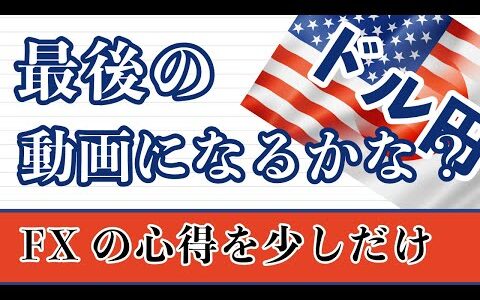 【FX ドル円分析】この動画が最後になるかな？週足～1時間足まで解説しています。   トレード