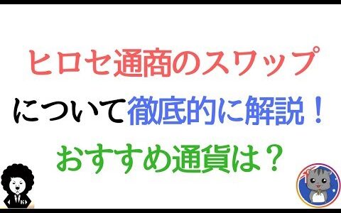 【ヒロセ通商のスワップポイントを徹底調査 vol.1】引き出し方や付与時間、見方について解説！
