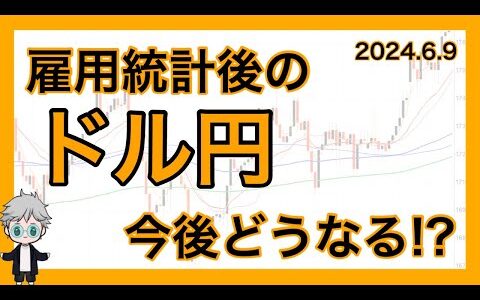 【FX】雇用統計後、ドル円どうなる？