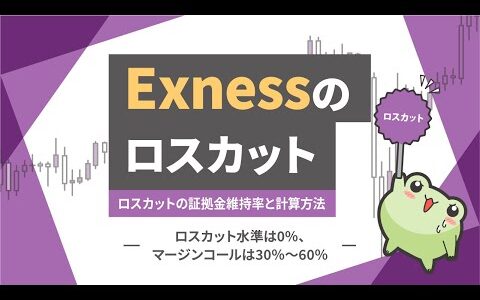 Exnessのロスカットとマージンコール！ロスカットの計算方法