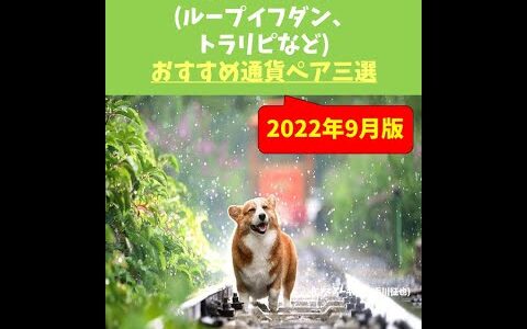 リピート系FX(ループイフダン・トラリピ) おすすめ通貨ペア 2022年9月版