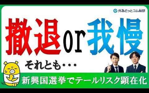 新興国選挙でテールリスク顕在化、撤退 or 我慢、それとも (2024年6月3日)