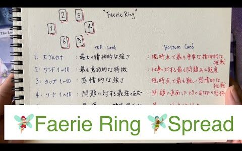 スプレッド紹介-Faerie Ring Spread-【タロットスプレッド】スプレッド