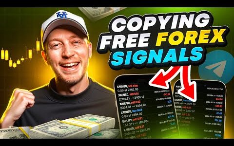 Copy Trading the BEST FREE Forex Signals on Telegram (LIVE)