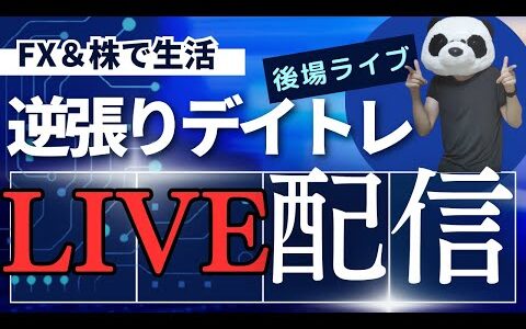 【株ライブ後場】介入してください…Aバランス200株ロングで逆転…今年の収支FX 481万4000円、株 102万円