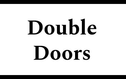 【Trendline】Double Doors