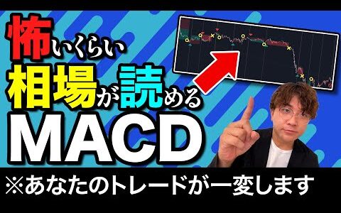 【FX手法】一瞬で”トレンドが分かる”最強インジケーター「MACD」を使ったシンプル手法！