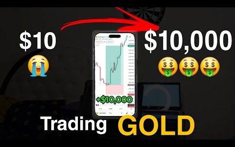 $10 to $10,000 trading GOLD | FREE SIGNAL!!