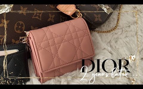 LADY DIOR LOTUS WALLET  | 2 Years Review | Do I regret buying it?